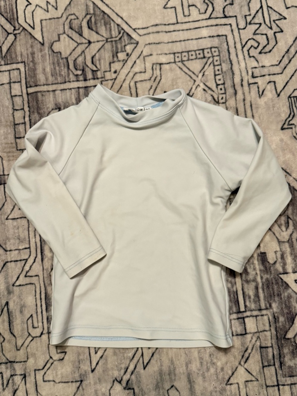 Minnow swim 2T light blue rash guard unisex